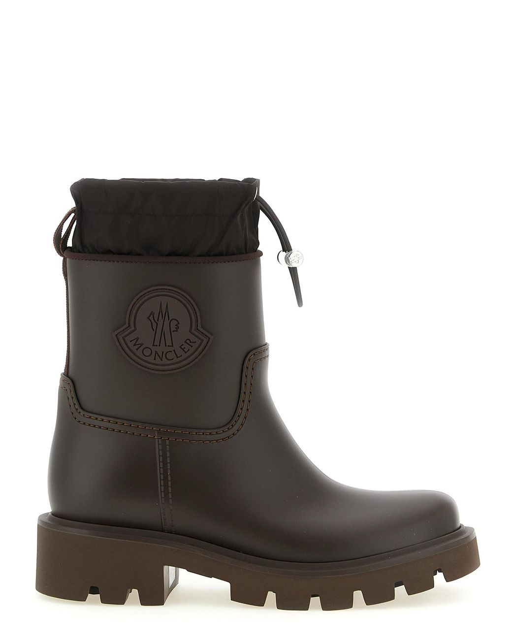 Moncler Black 'Kickstream' Rain Boots