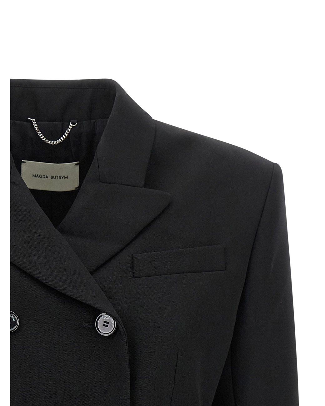 Magda Butrym Black Blazer