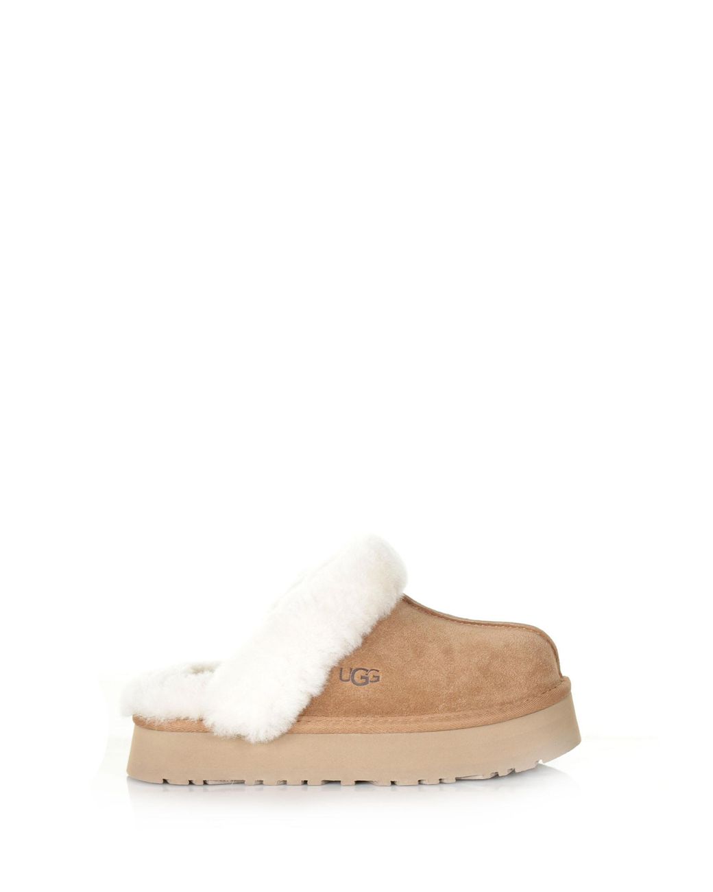 UGG Disquette Slipper in White Lyst