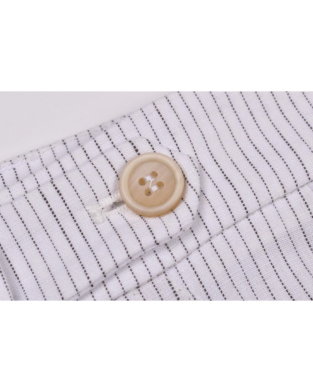 Brunello Cucinelli Blue Striped Relaxed Trousers