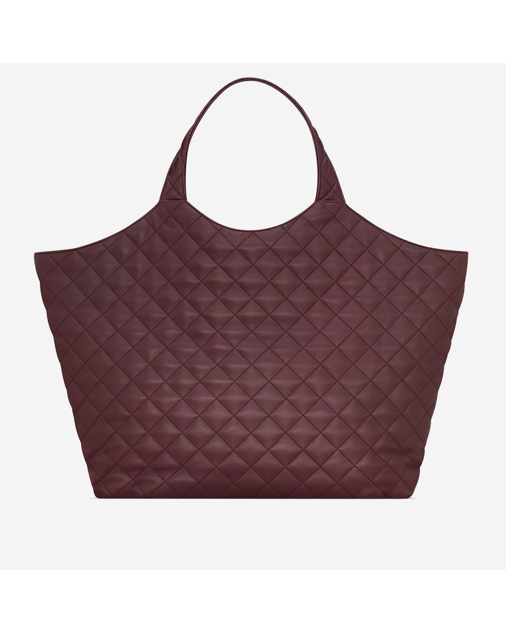 Saint Laurent Red Shoulder Bag Icare Nappa Leather