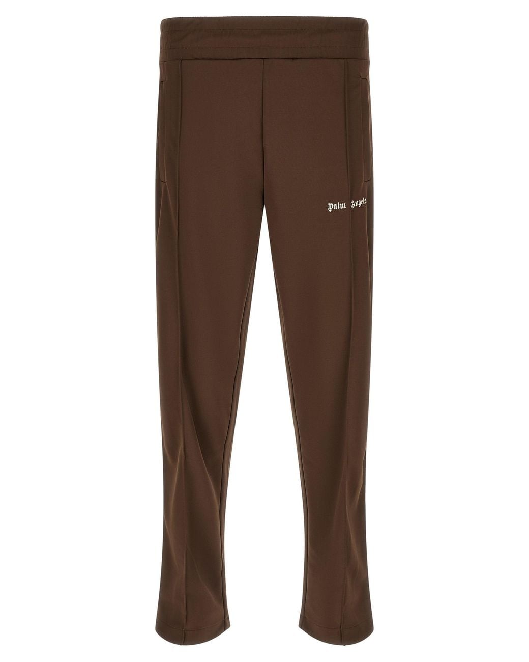 Palm Angels Brown Classic Track Pants for men