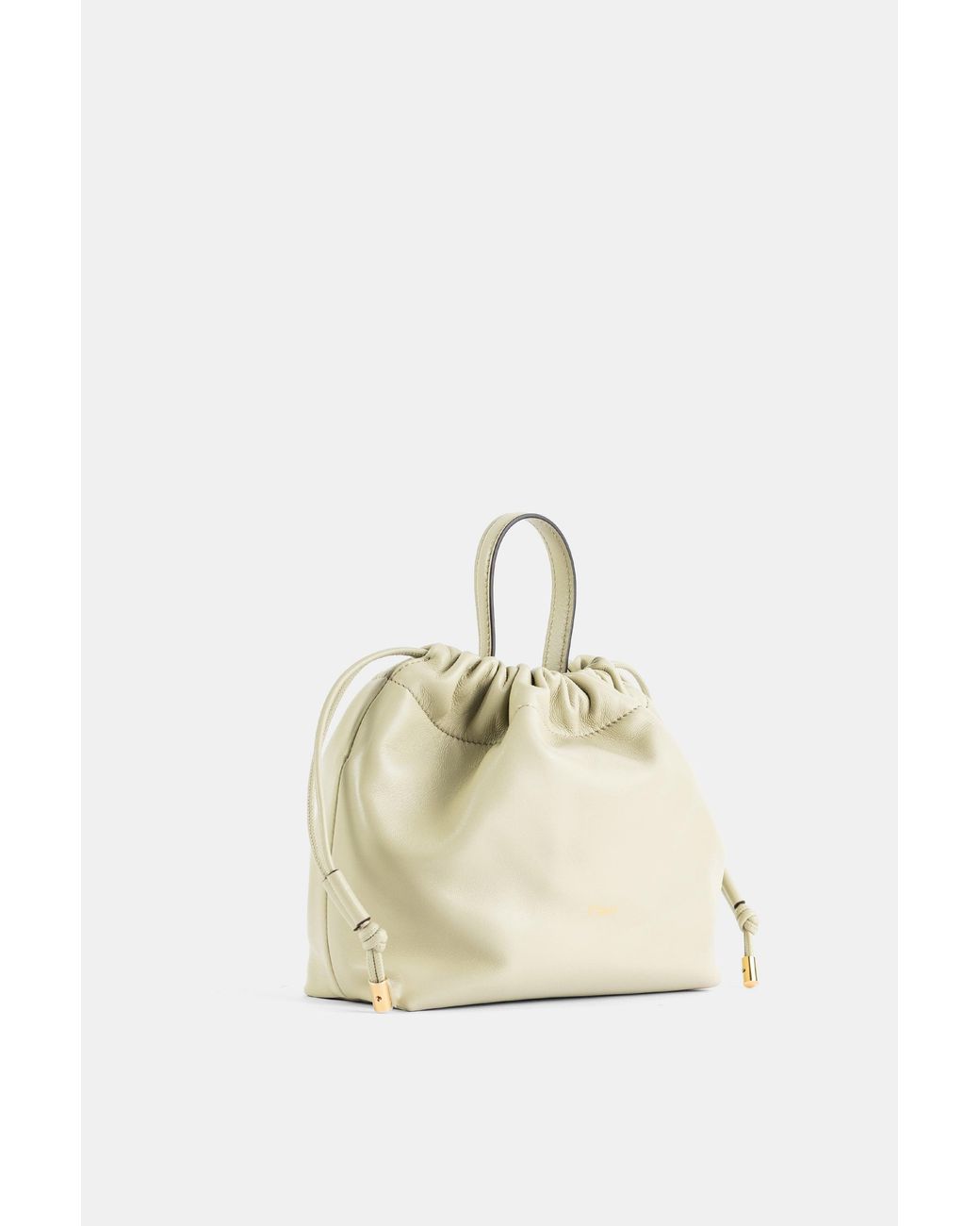 Chloé Natural Icons Pouch Jade Nappa Lambskin Clutches