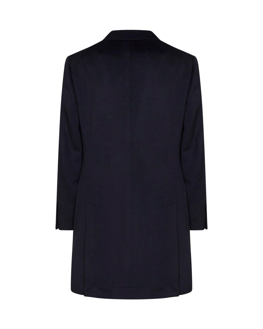 Brunello Cucinelli Blue Coat Virgin Wool for men