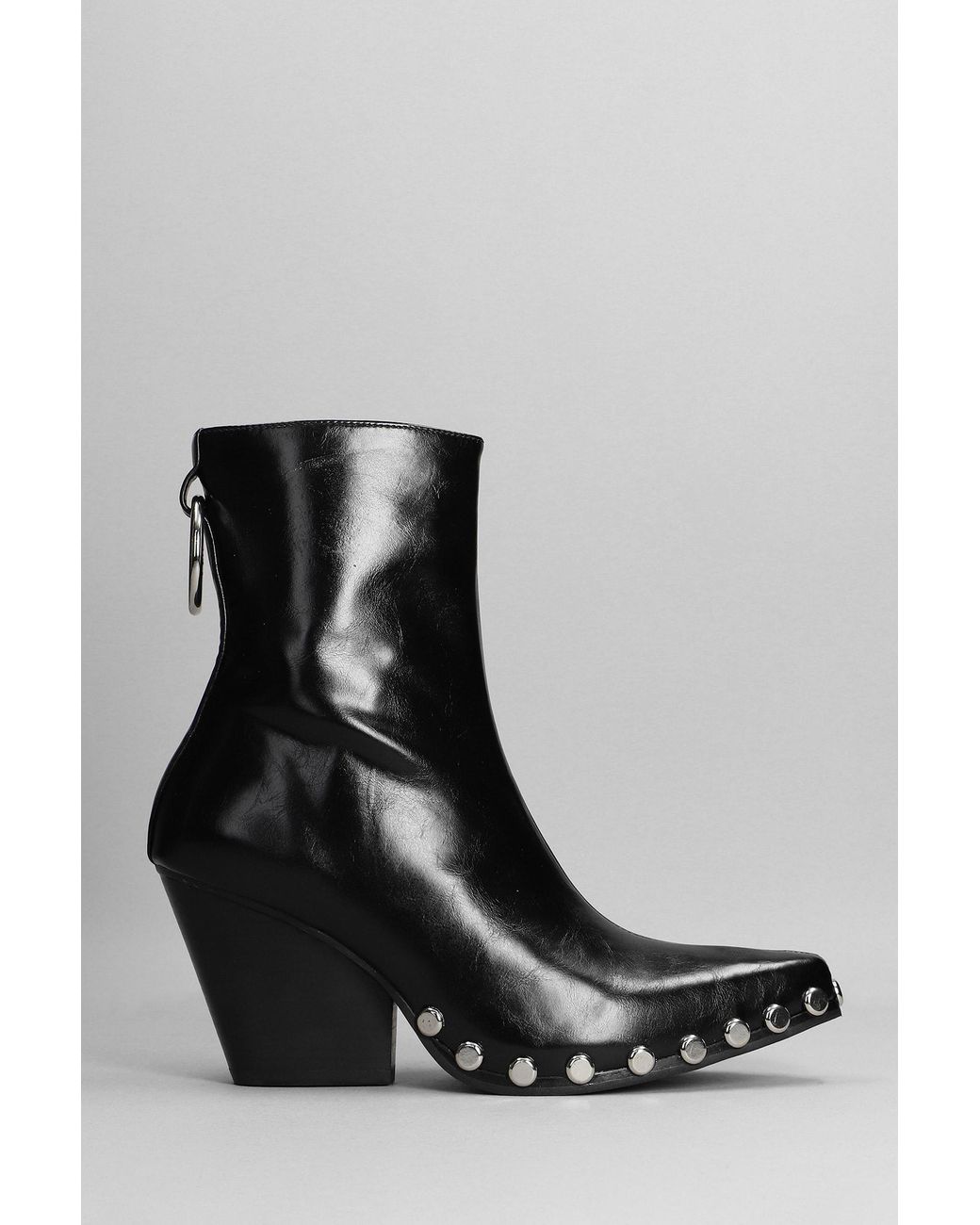 Jeffrey Campbell Walton sr2 Texan Ankle Boots In Black Leather Lyst
