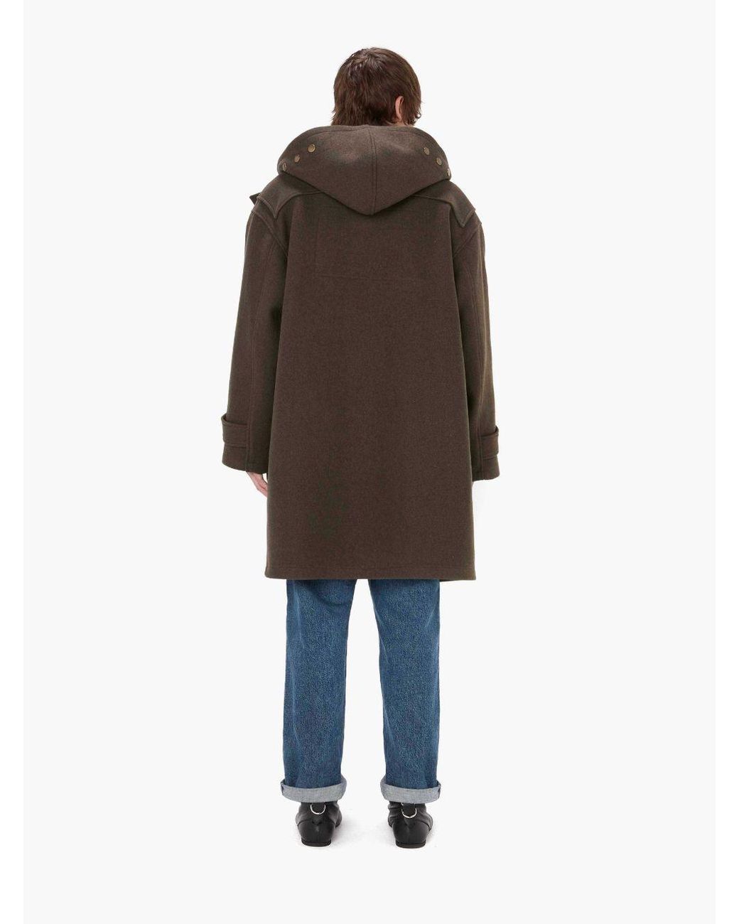 JW Anderson A.p.c. X - Manteau Colin - Duffle Coat in Black JW Anderson A.p.c. X - Manteau Colin - Duffle Coat in Black