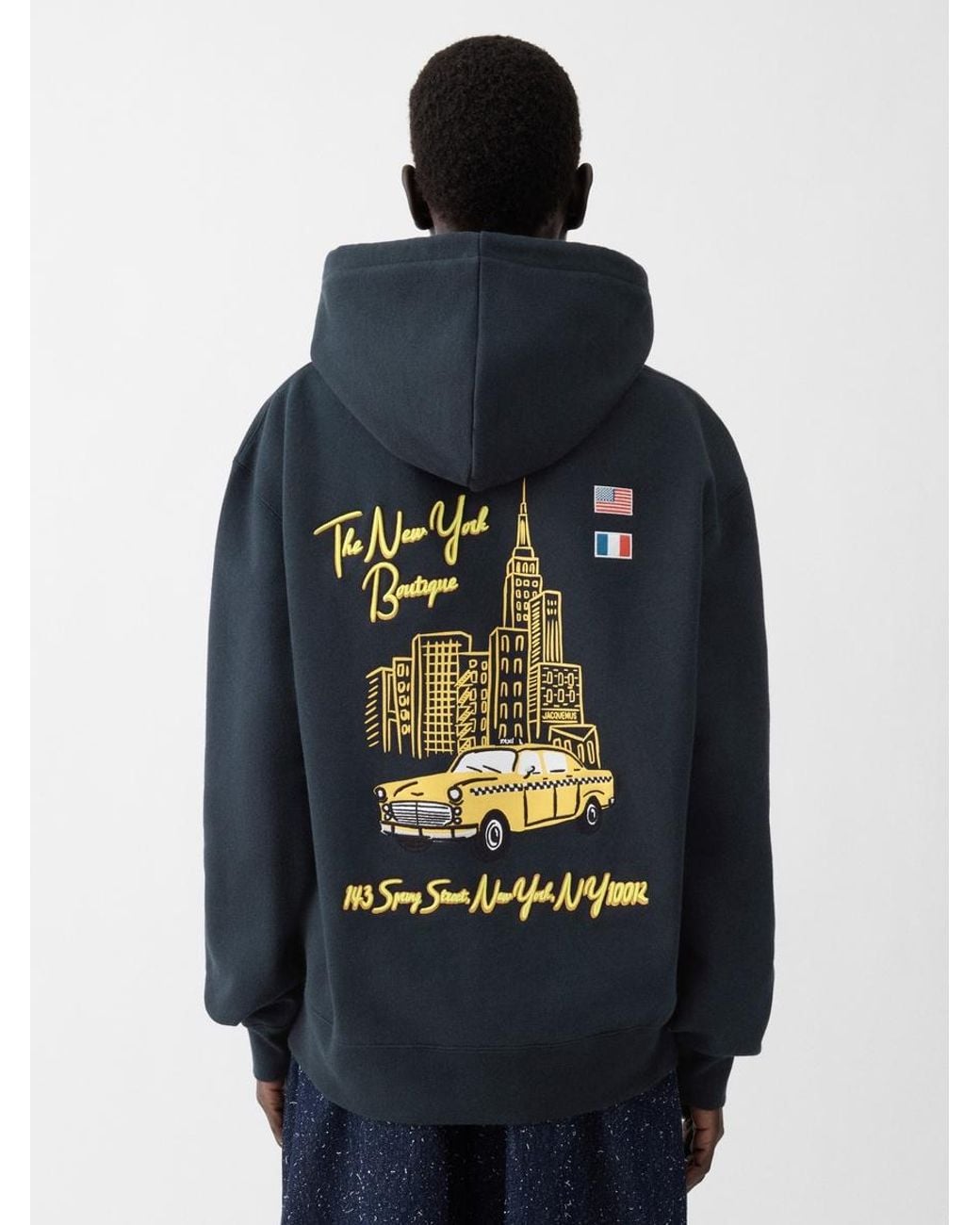 Jacquemus Blue The Nyc Cab Hoodie