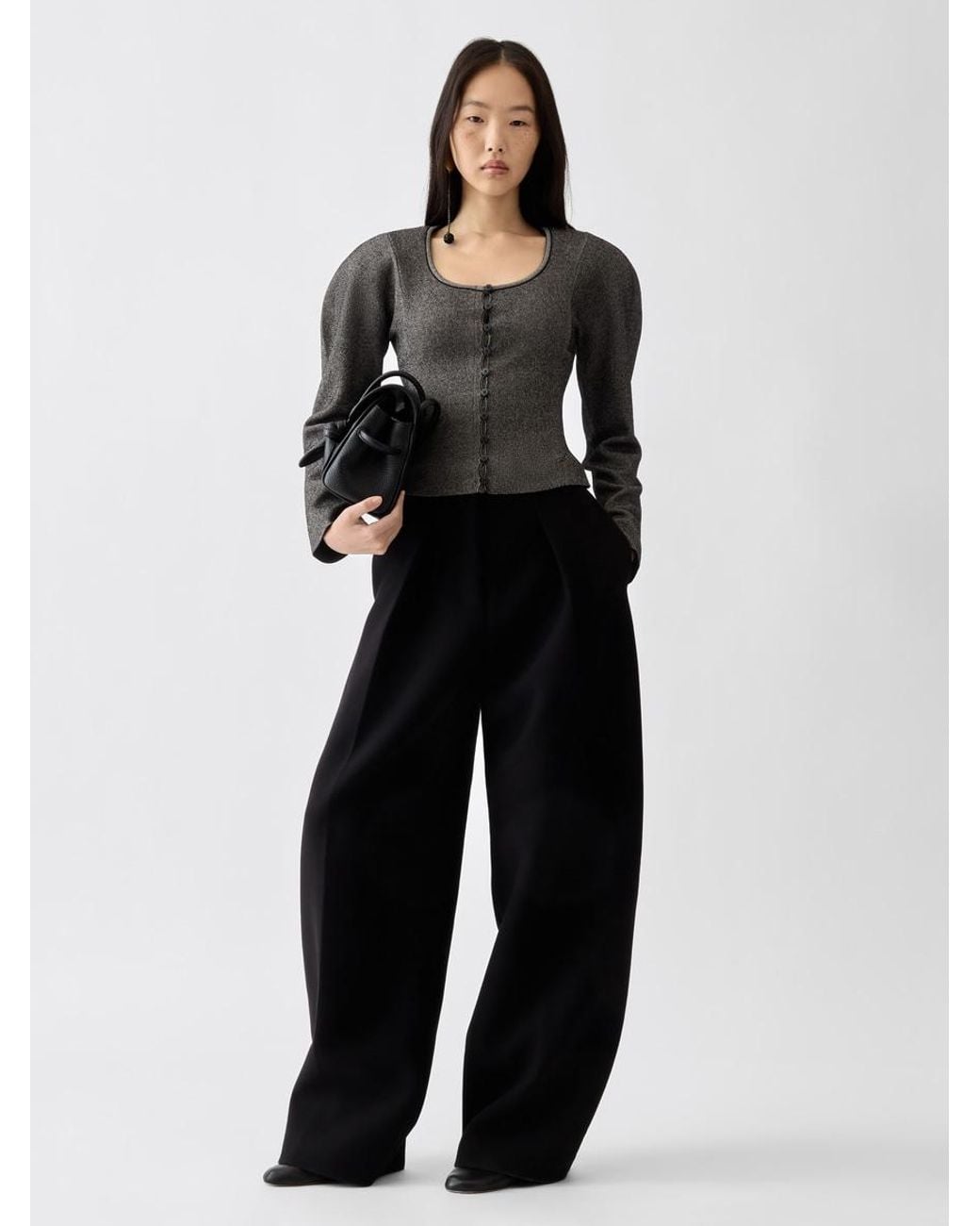 Jacquemus Black The Sera Cardigan