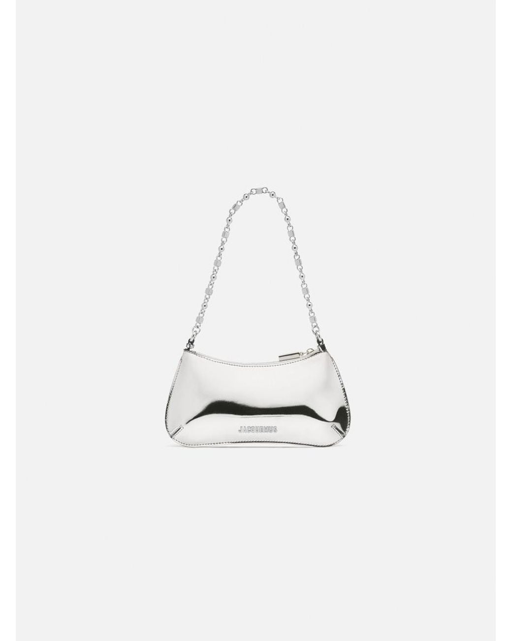 Jacquemus White The Small Bisou Chaîne