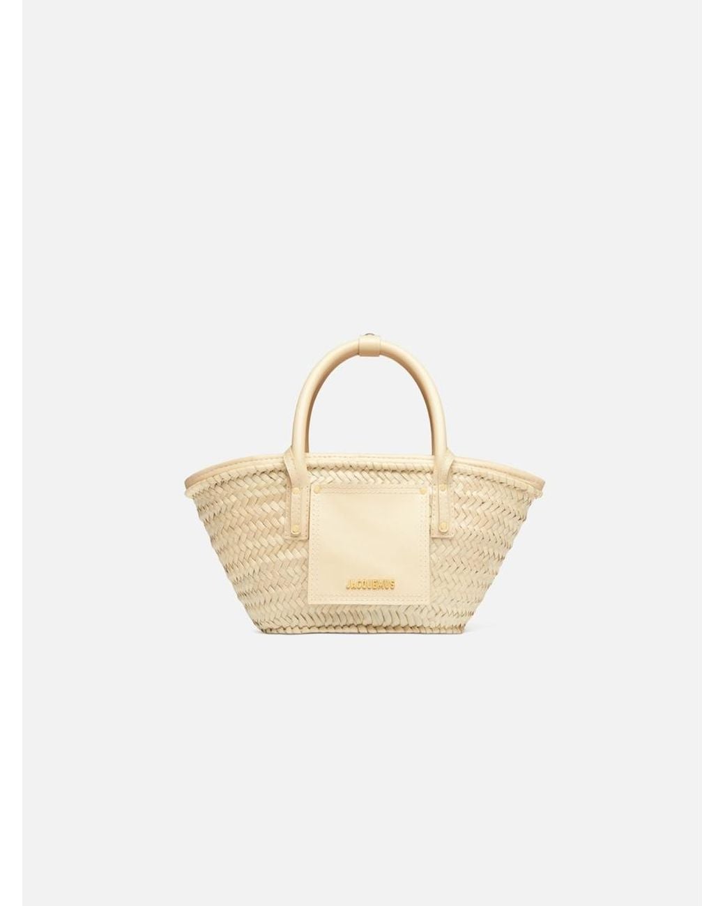 Jacquemus White The Small Soli Basket