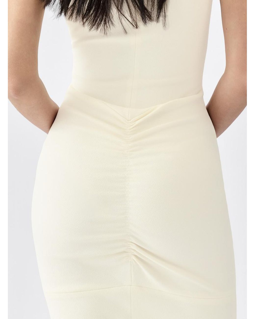 Jacquemus Natural The Alba Midi Dress