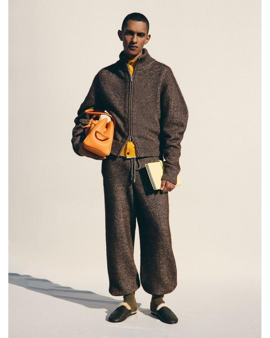 Jacquemus Natural The Pilu Sweatpants for men