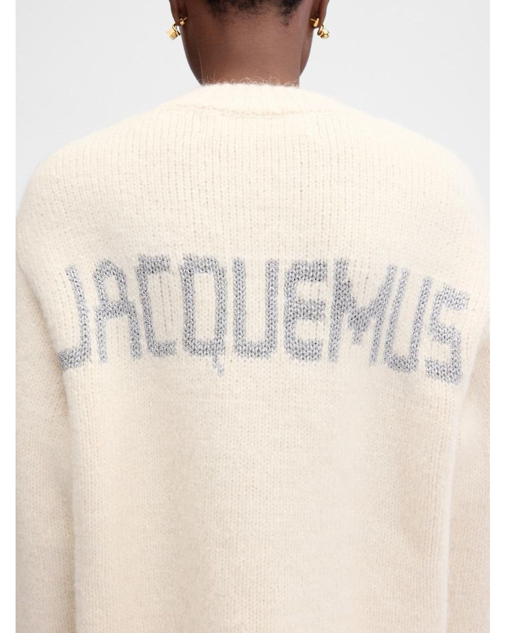 Jacquemus White The Pavane Knit