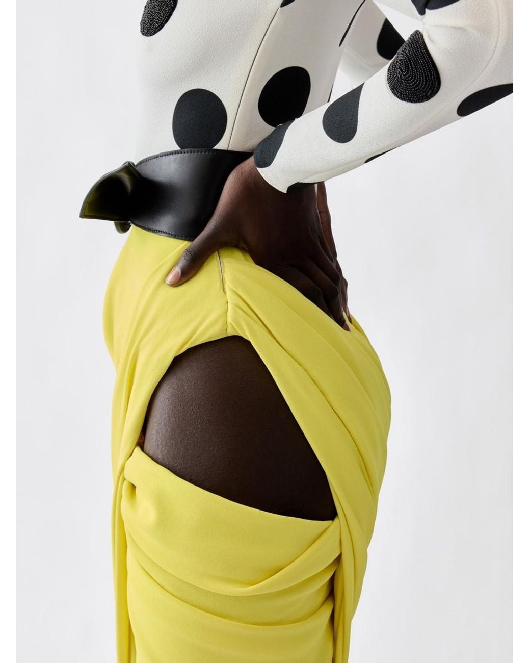 Jacquemus Multicolor The Minuit Polka Dot Dress