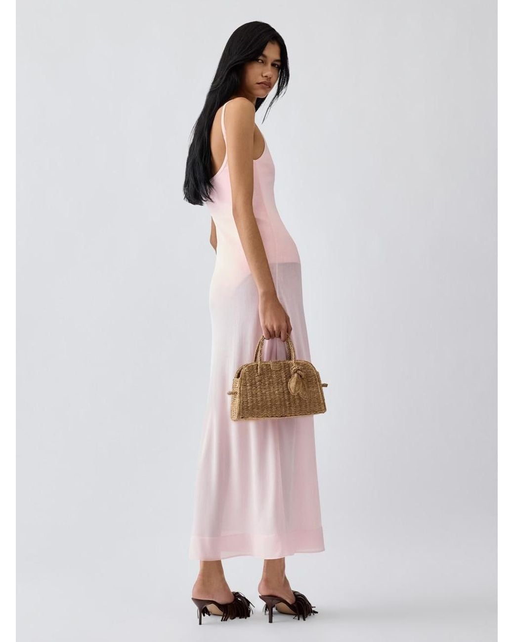 Jacquemus Pink The Nodo Dress