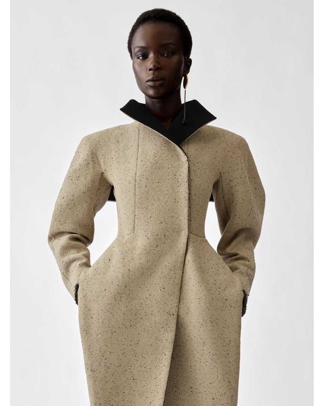 Jacquemus White The Tulipe Coat
