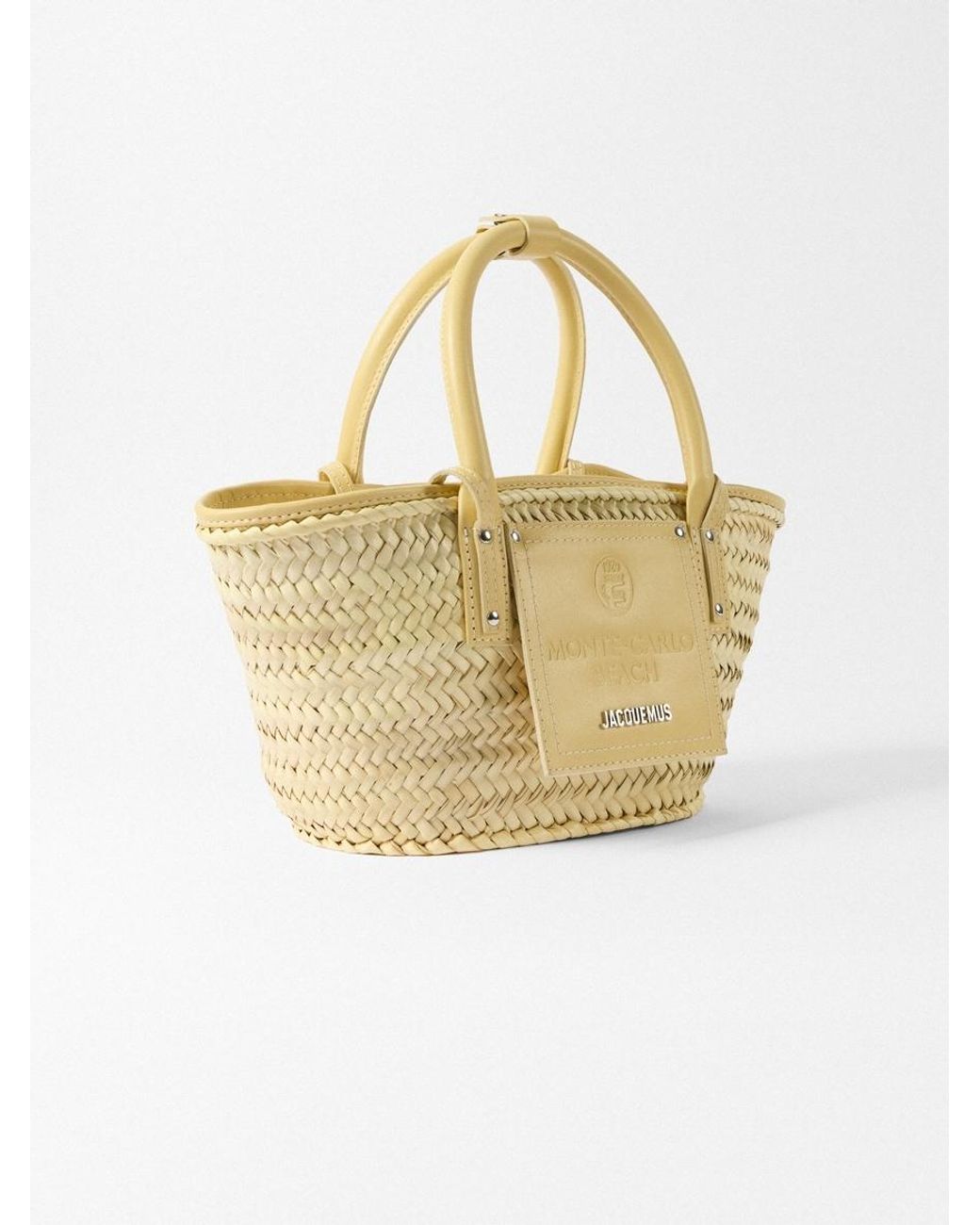 Jacquemus Metallic The Small Soli Basket