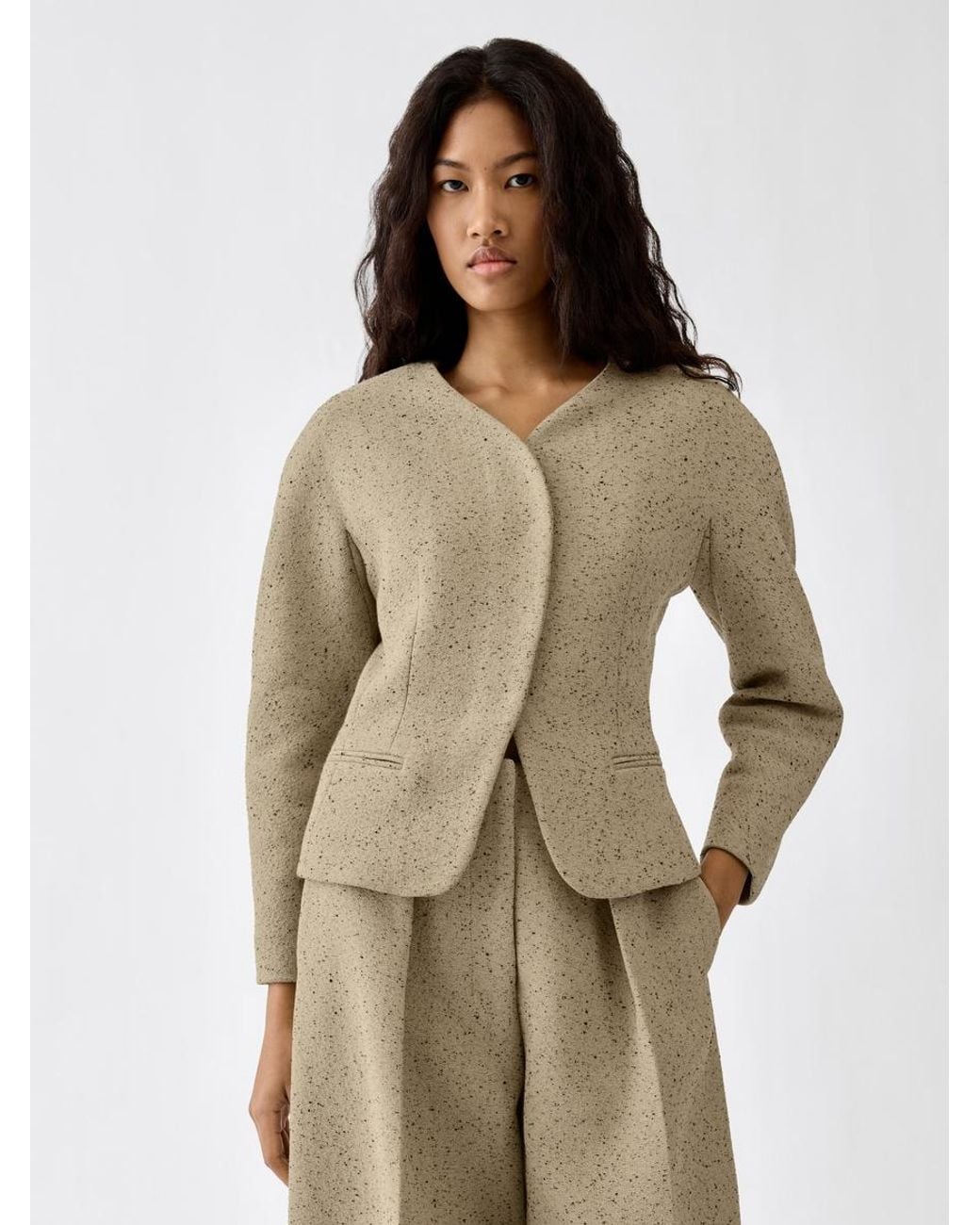 Jacquemus Green Die Mini Ovalo Jacke