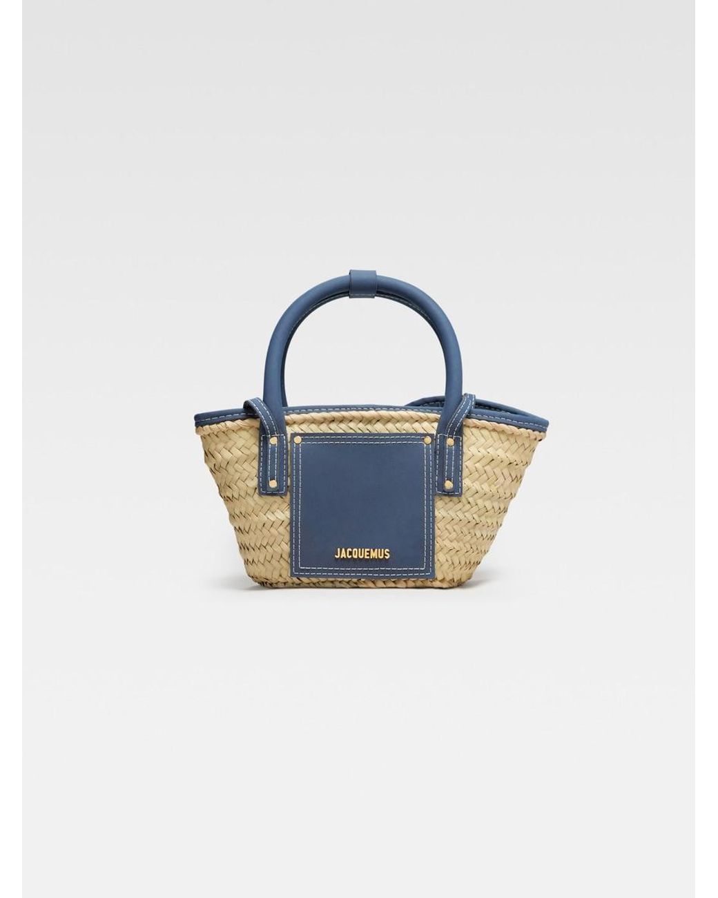 Jacquemus The Small Soli Basket in Blue | Lyst