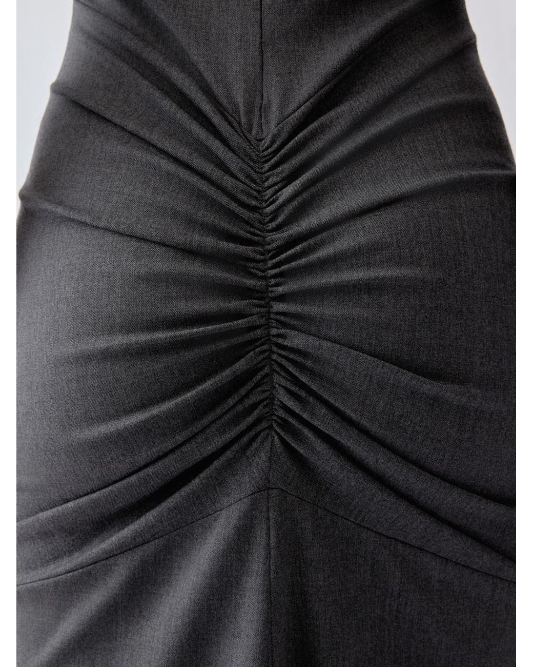 Jacquemus Black Das Alba Midikleid