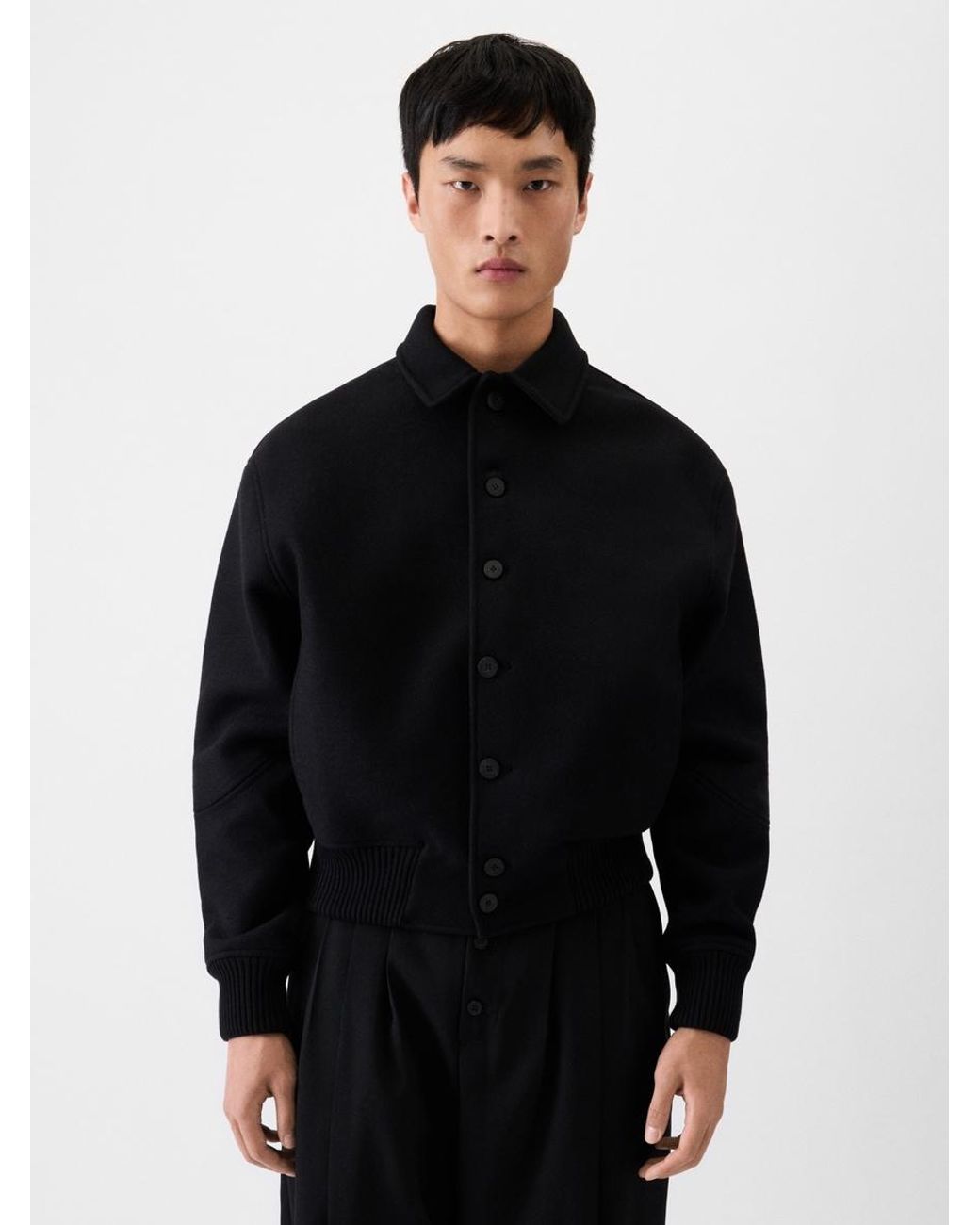 Jacquemus Blue The Feltro Bomber Jacket
