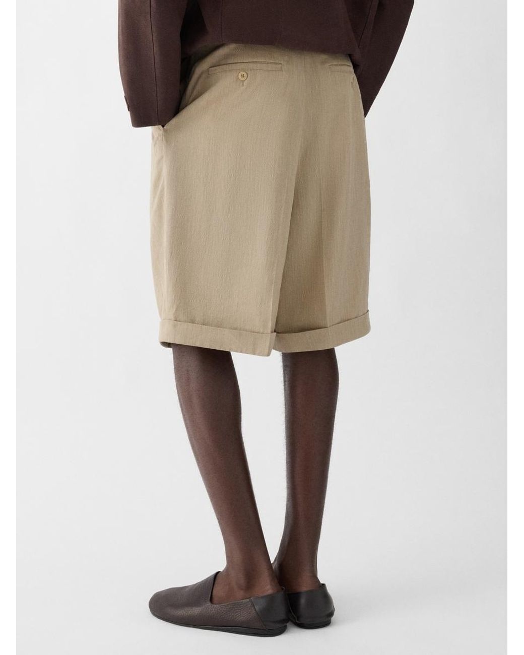 Jacquemus Brown Die Pastro Shorts