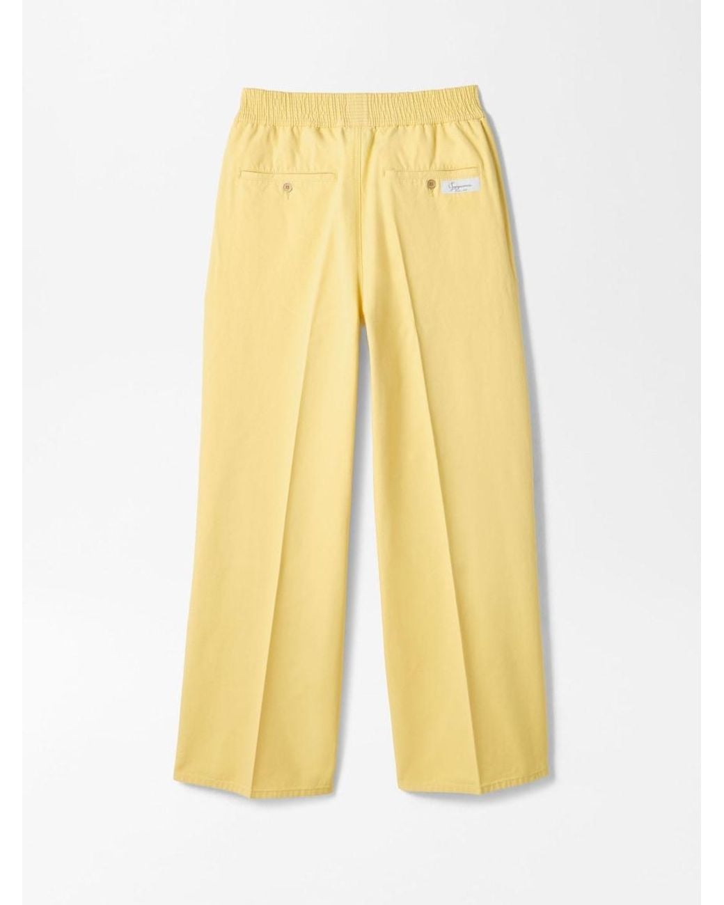 Jacquemus Yellow Die De-Nîmes Miami Jeans