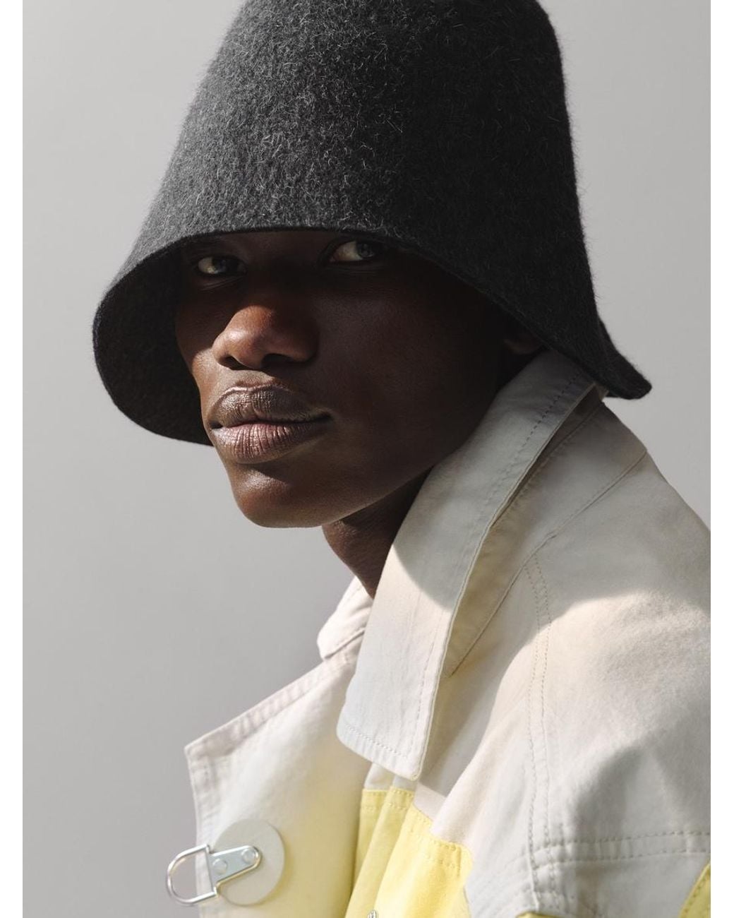 Jacquemus Black The Cloche Hat