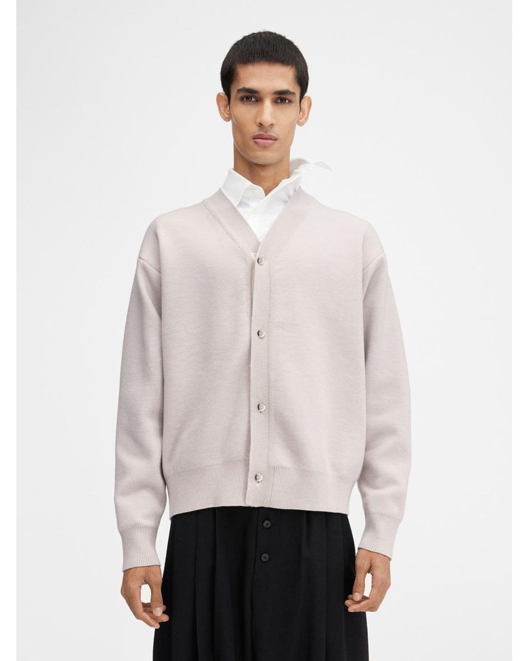 Jacquemus White The Buttoned Cardigan