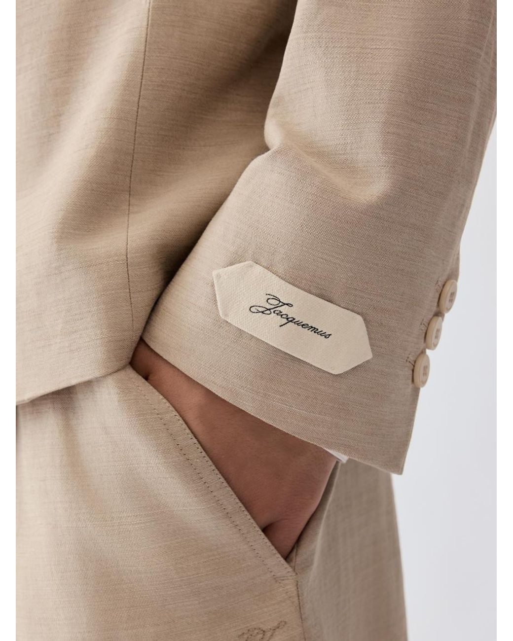 Jacquemus Natural The Melo Jacket for men