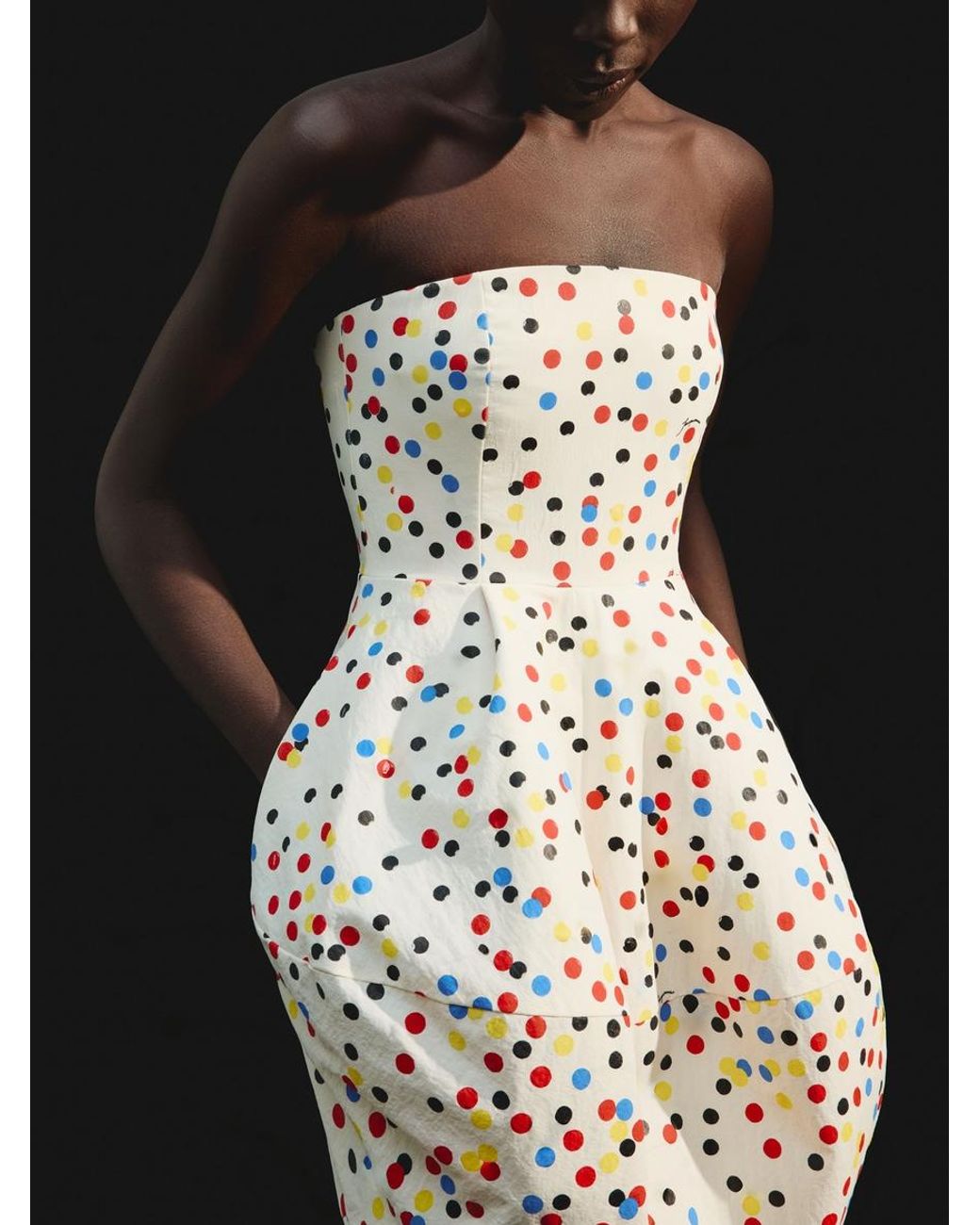 Jacquemus White The Confettis Dress