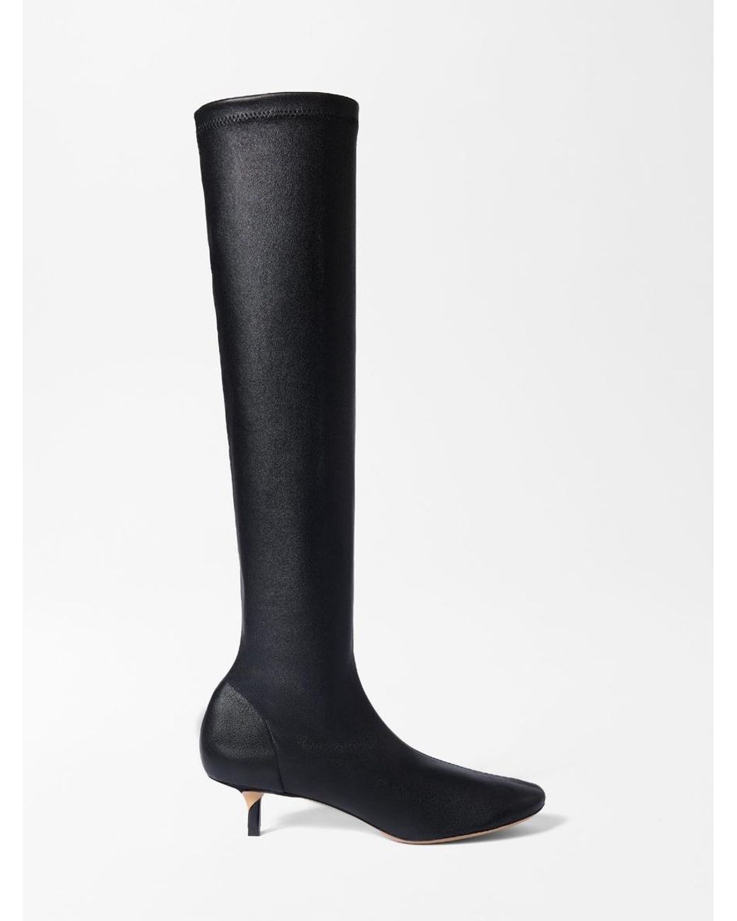 Jacquemus Black Die Collant Stiefel
