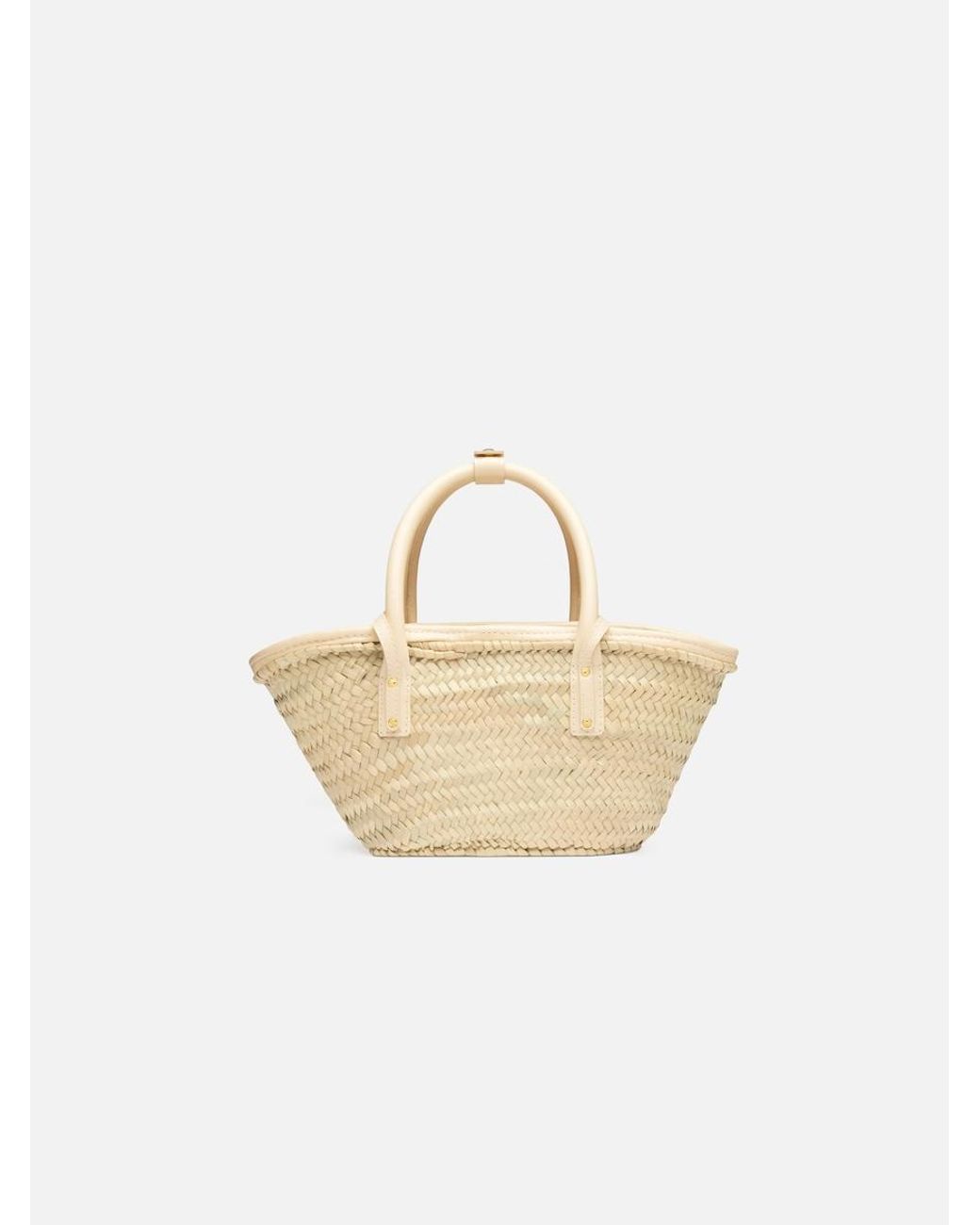 Jacquemus White The Small Soli Basket