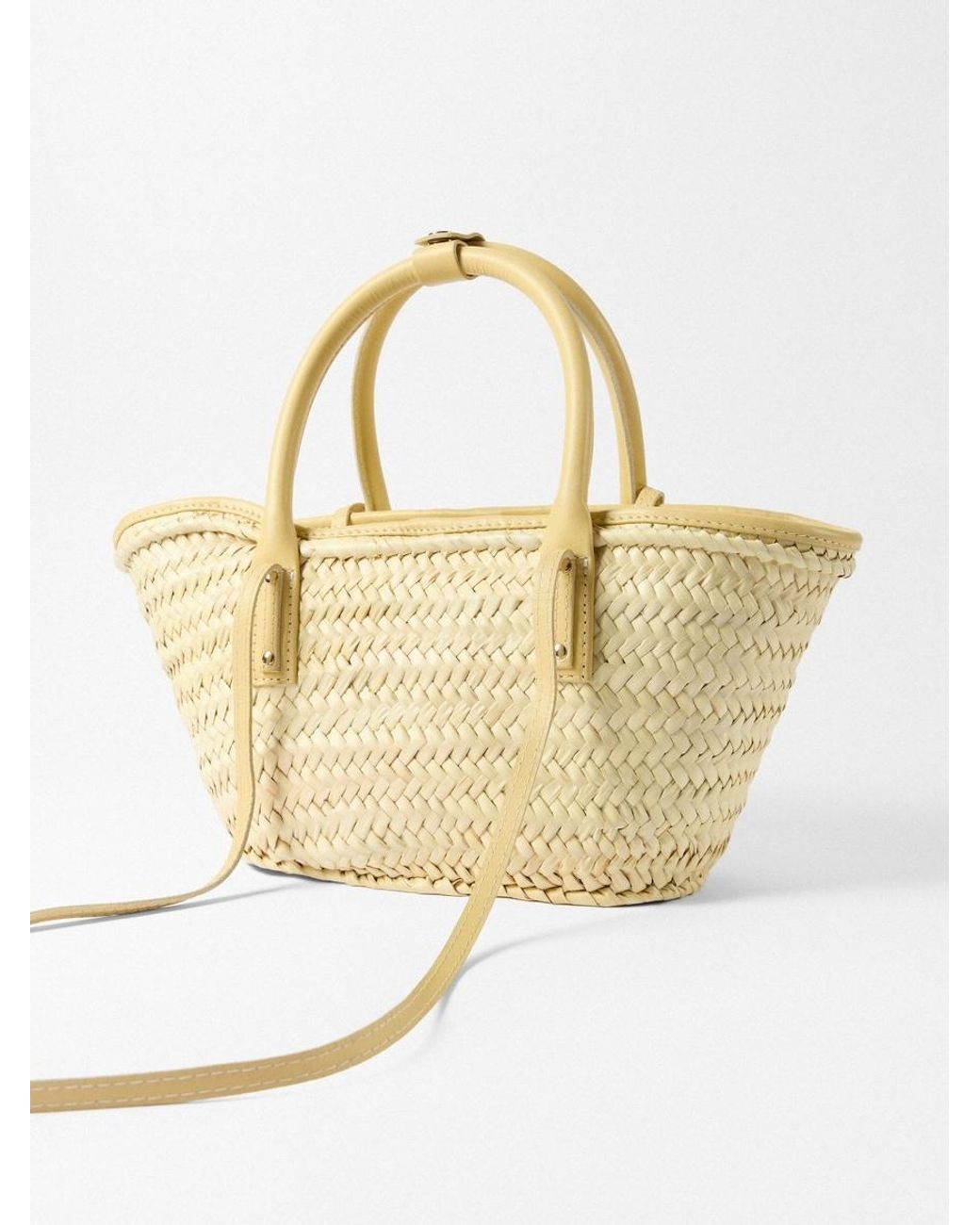 Jacquemus Metallic The Small Soli Basket