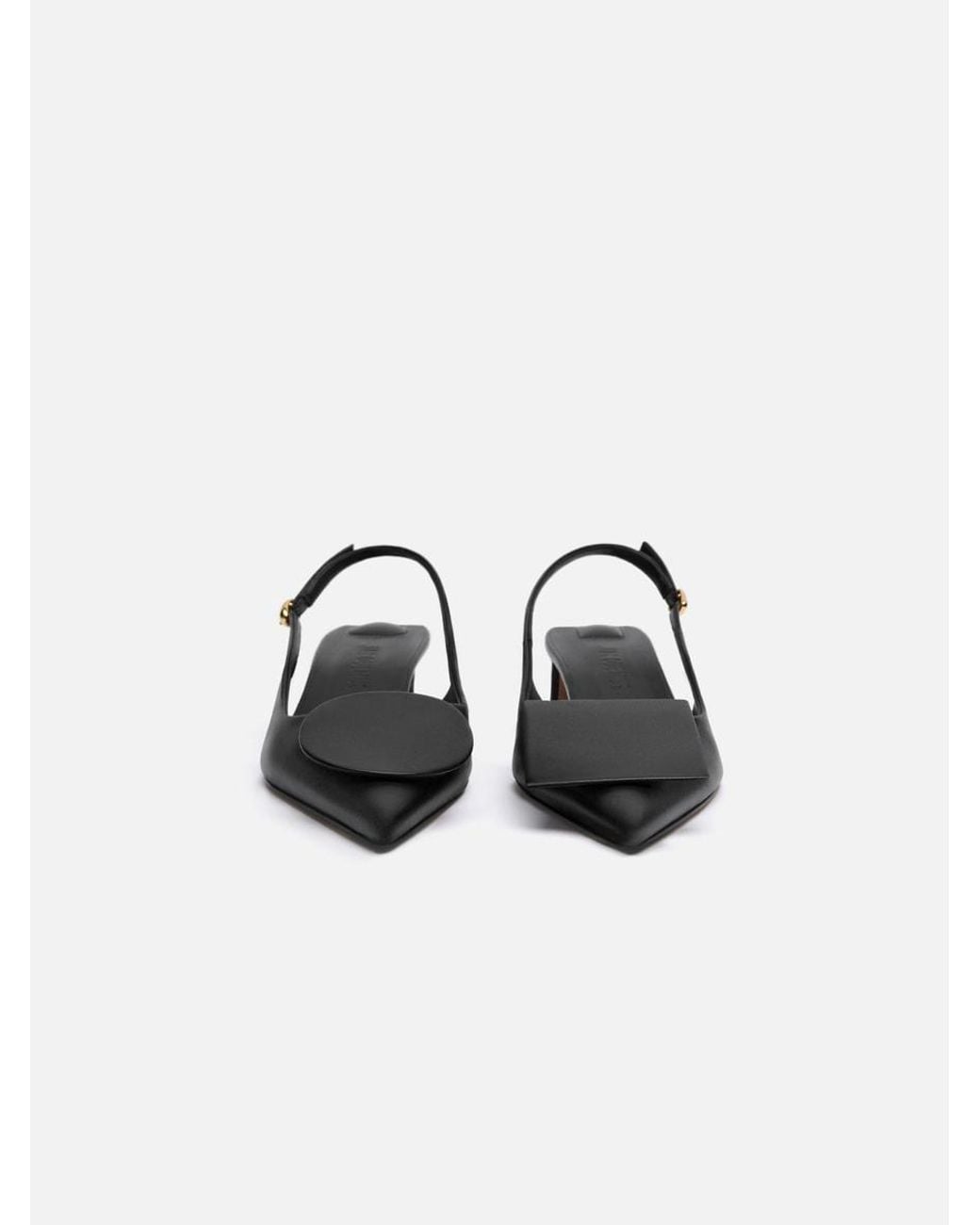 Jacquemus White The Low Duelo Slingbacks