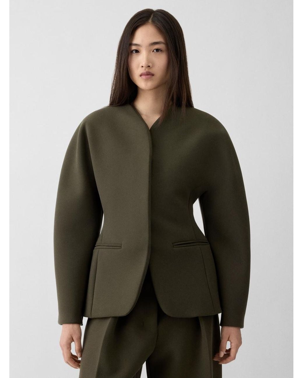 Jacquemus Green The Ovalo Jacket