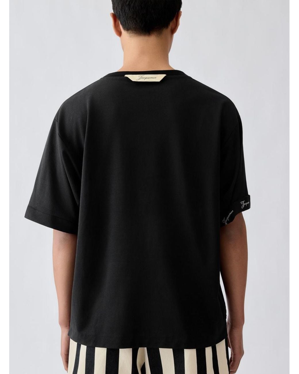 Jacquemus Black The Rond Carré Short-Sleeve T-Shirt