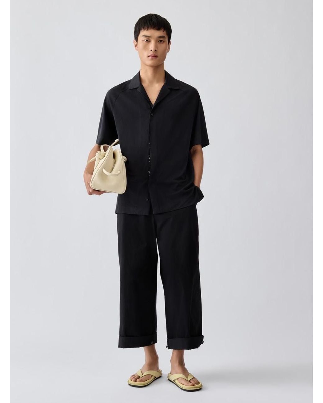 Jacquemus Black The Jean Atelier Shirt for men