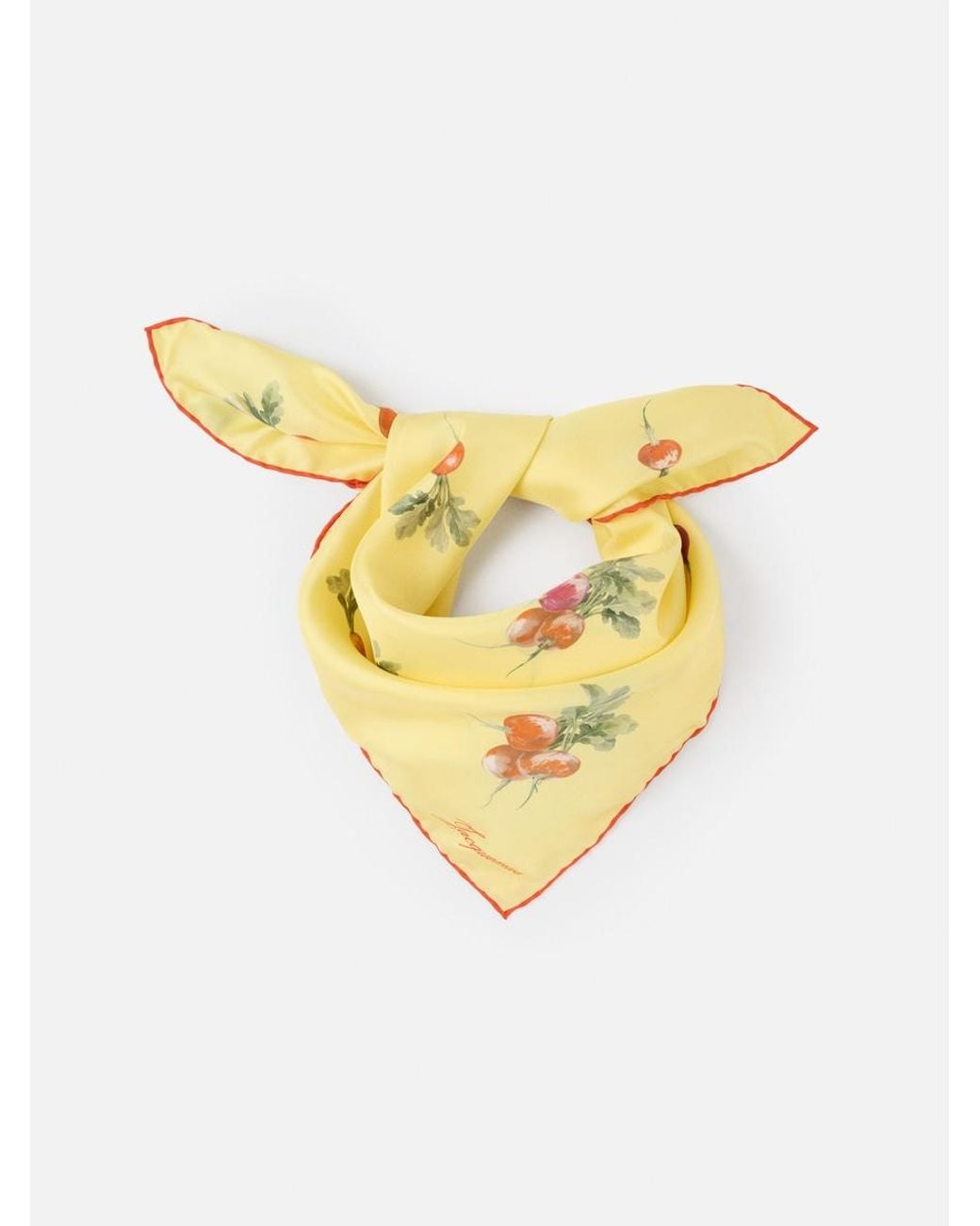Jacquemus Metallic The Radish Scarf