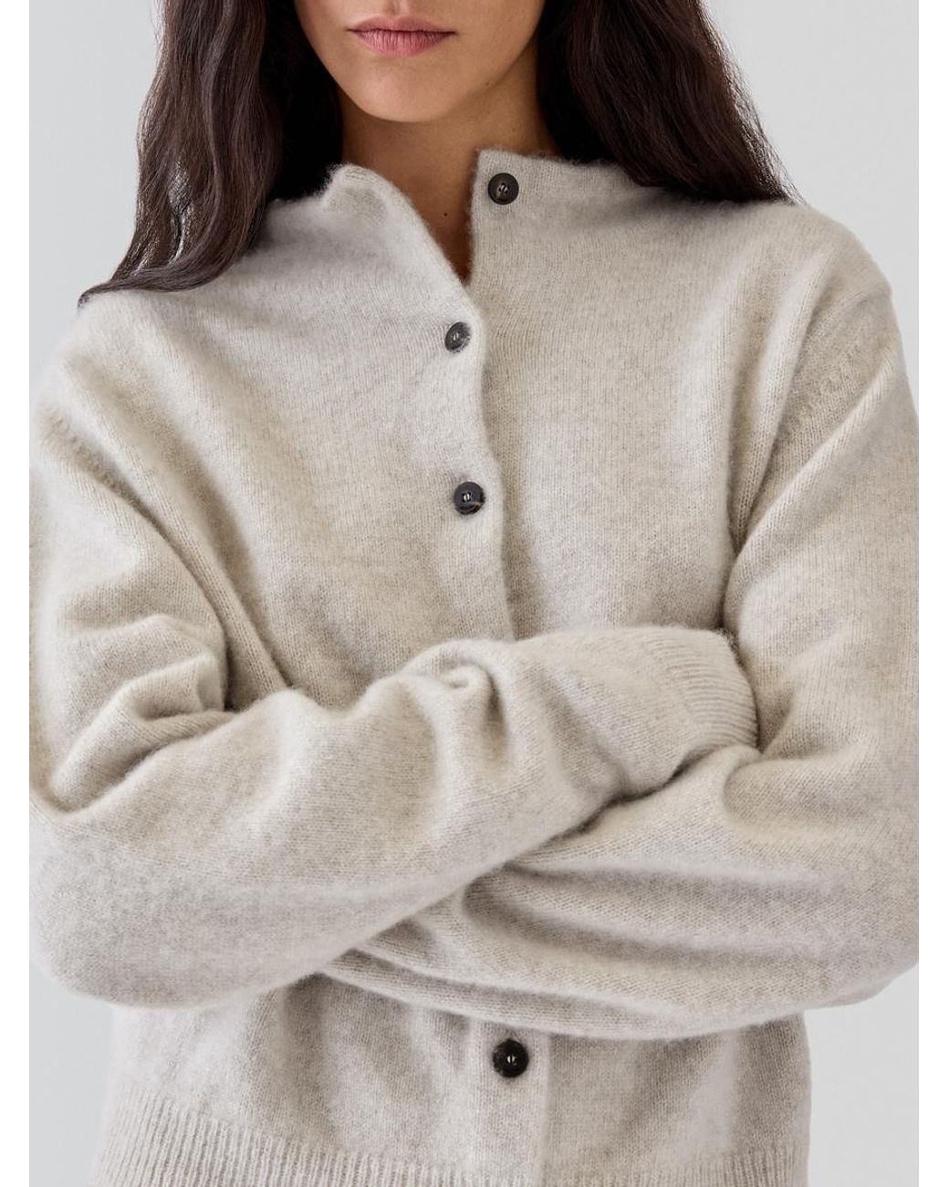 Jacquemus Natural The Cachemire Cardigan