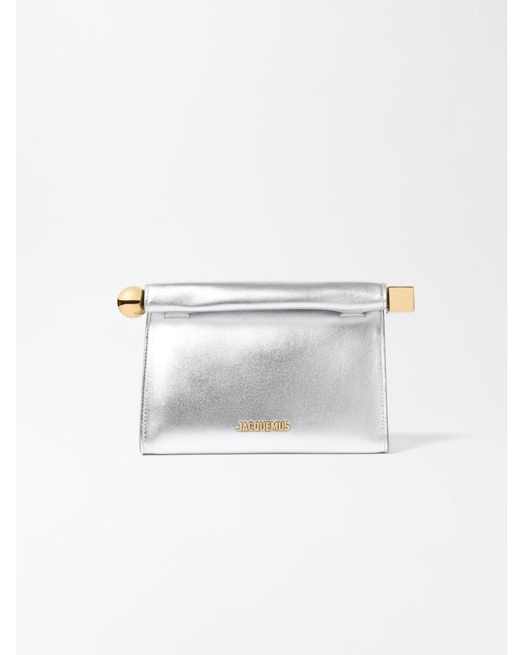 Jacquemus White The Rond Carré Bag