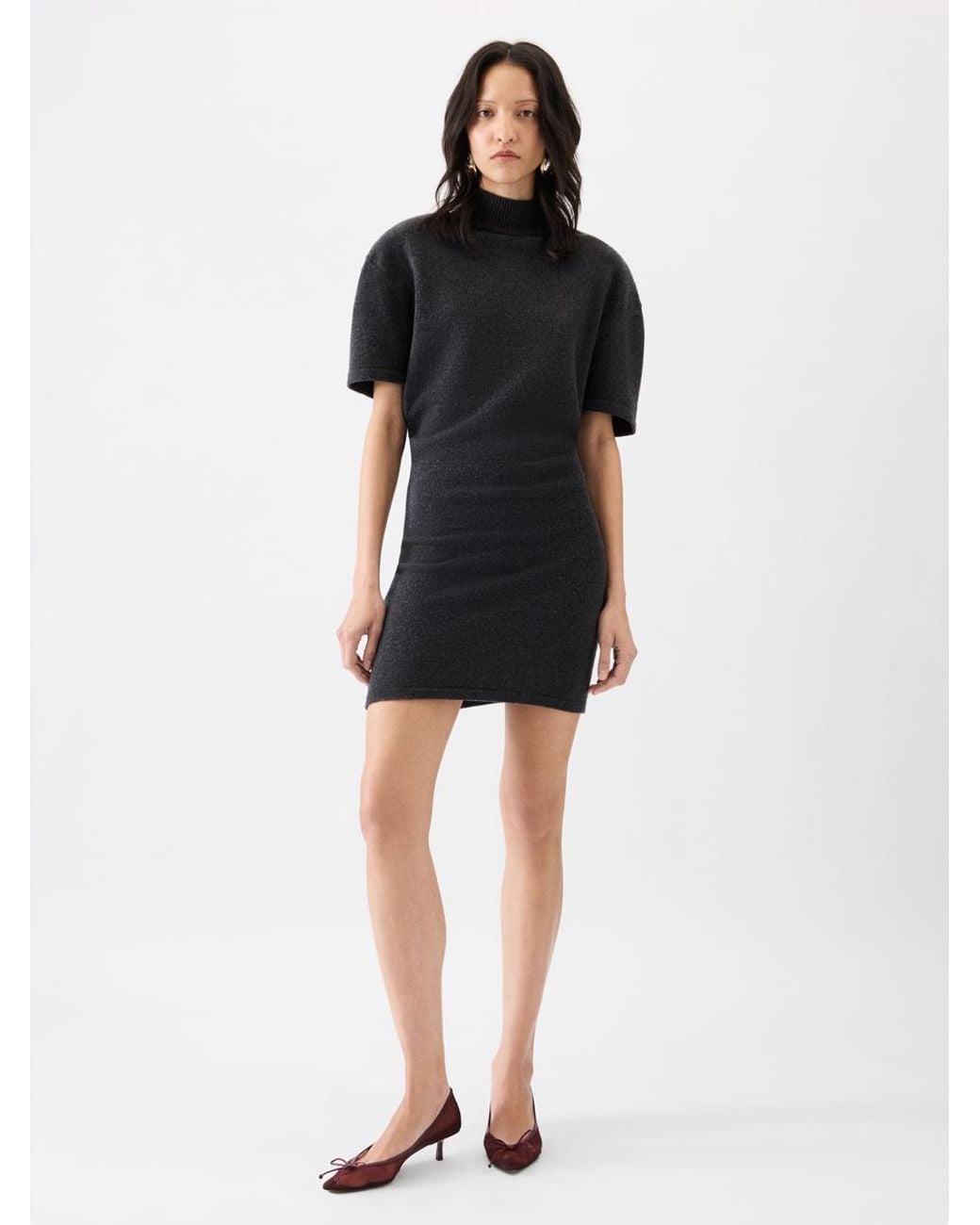 Jacquemus Black The Castagna Knit Dress