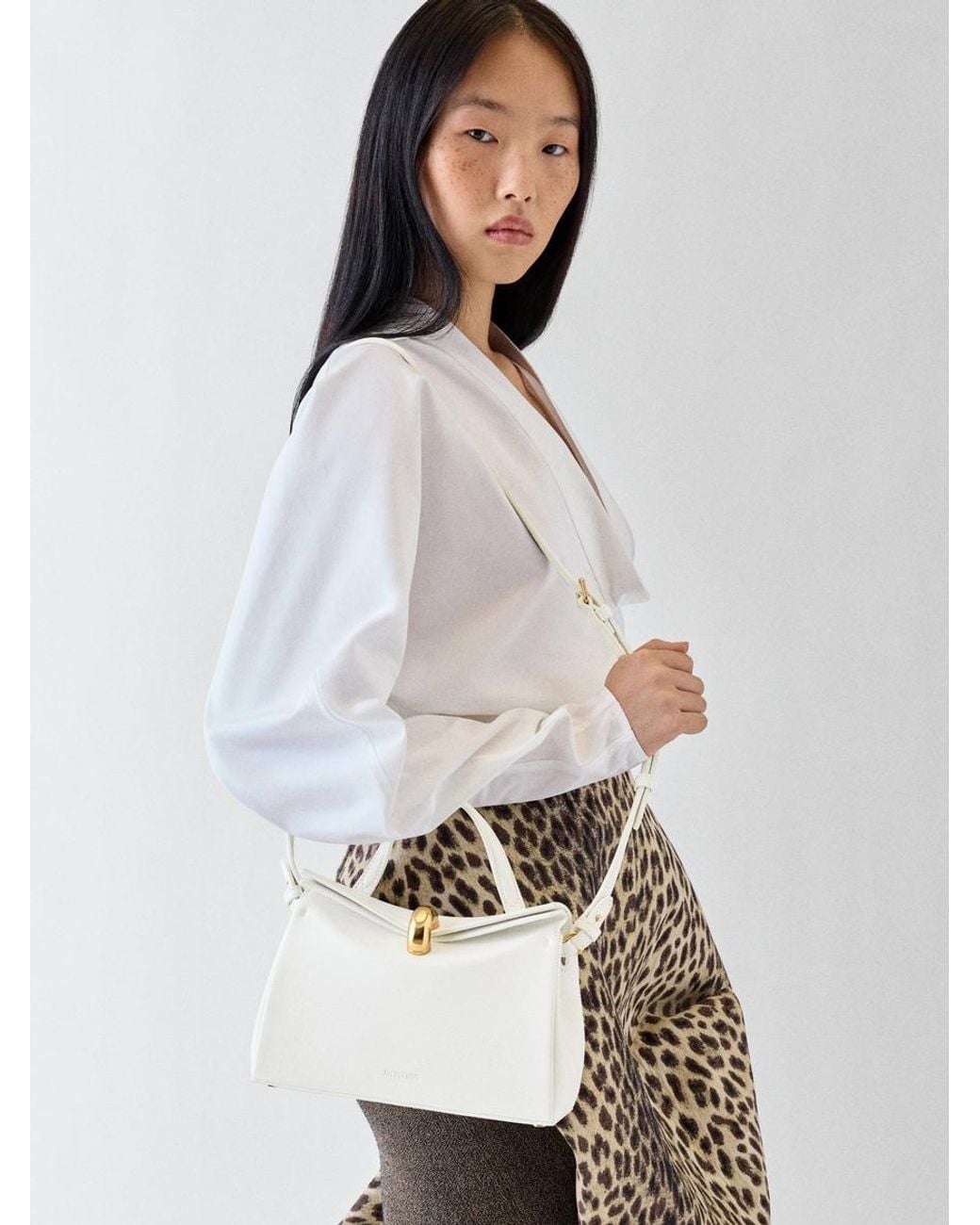 Jacquemus White The Small Valérie for men