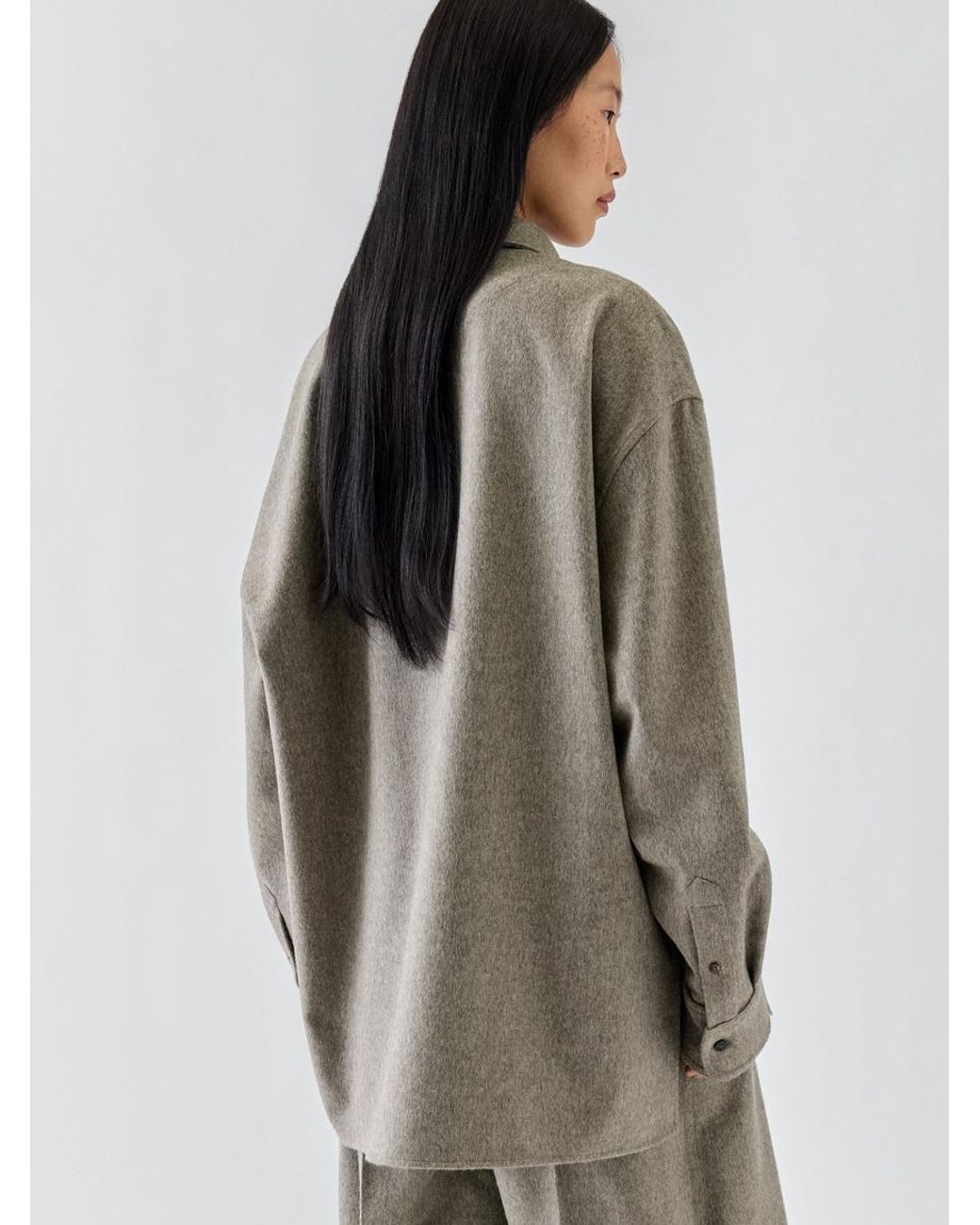 Jacquemus Natural Das Flanelle Hemd