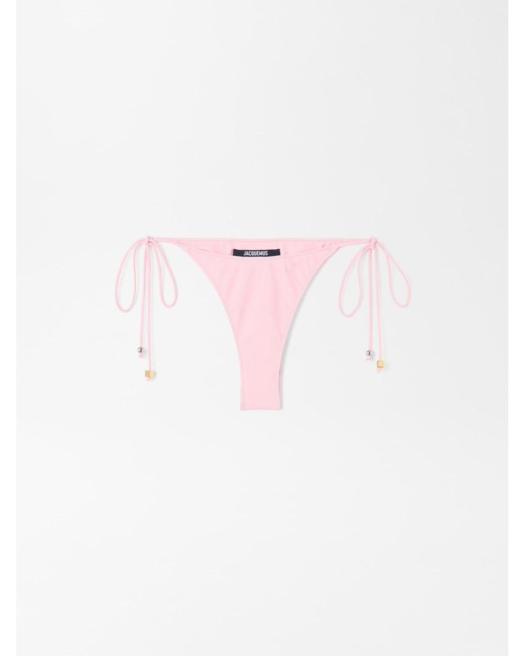 Jacquemus White The Triangle Bikini Bottom