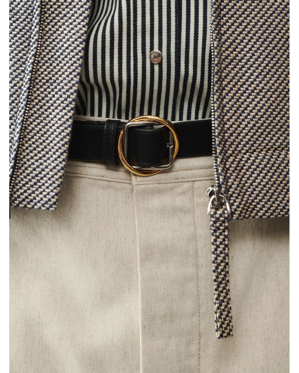 Jacquemus Black The Salon Belt