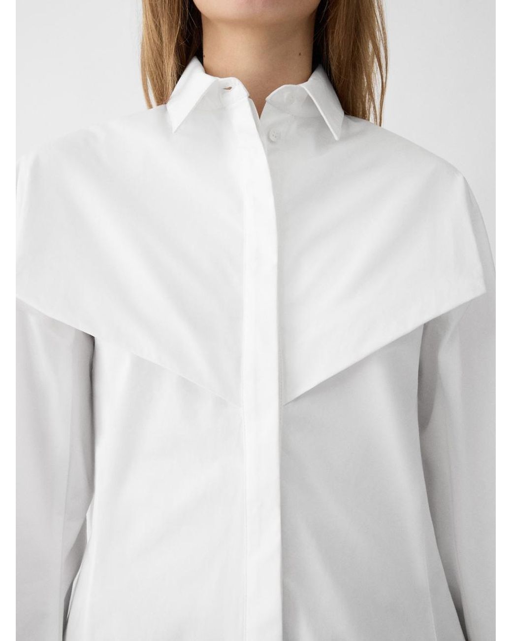 Jacquemus White The Châle Shirt