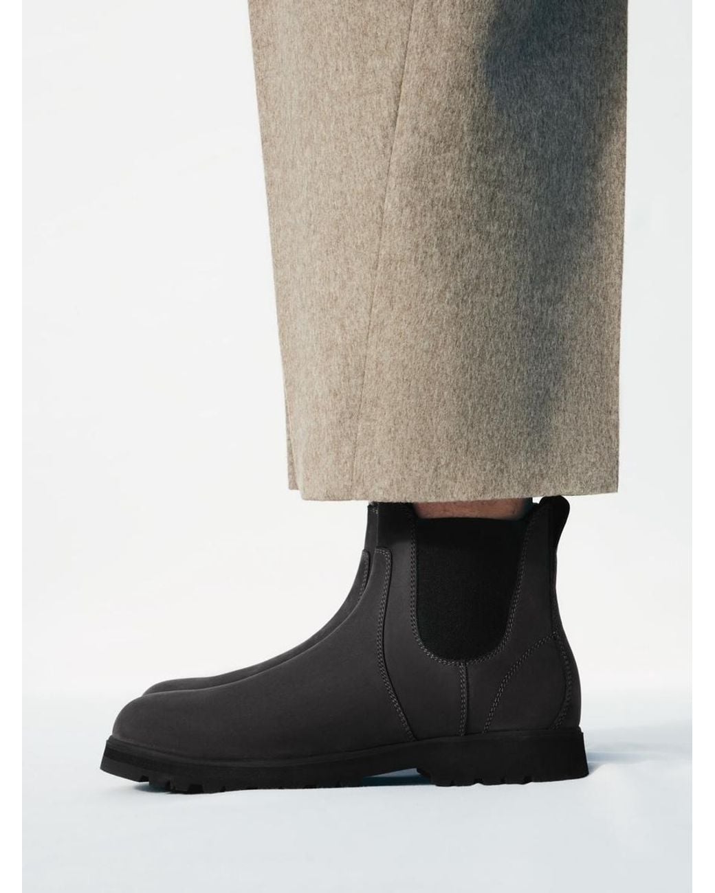 Jacquemus Black Die Foin Stiefeletten for men