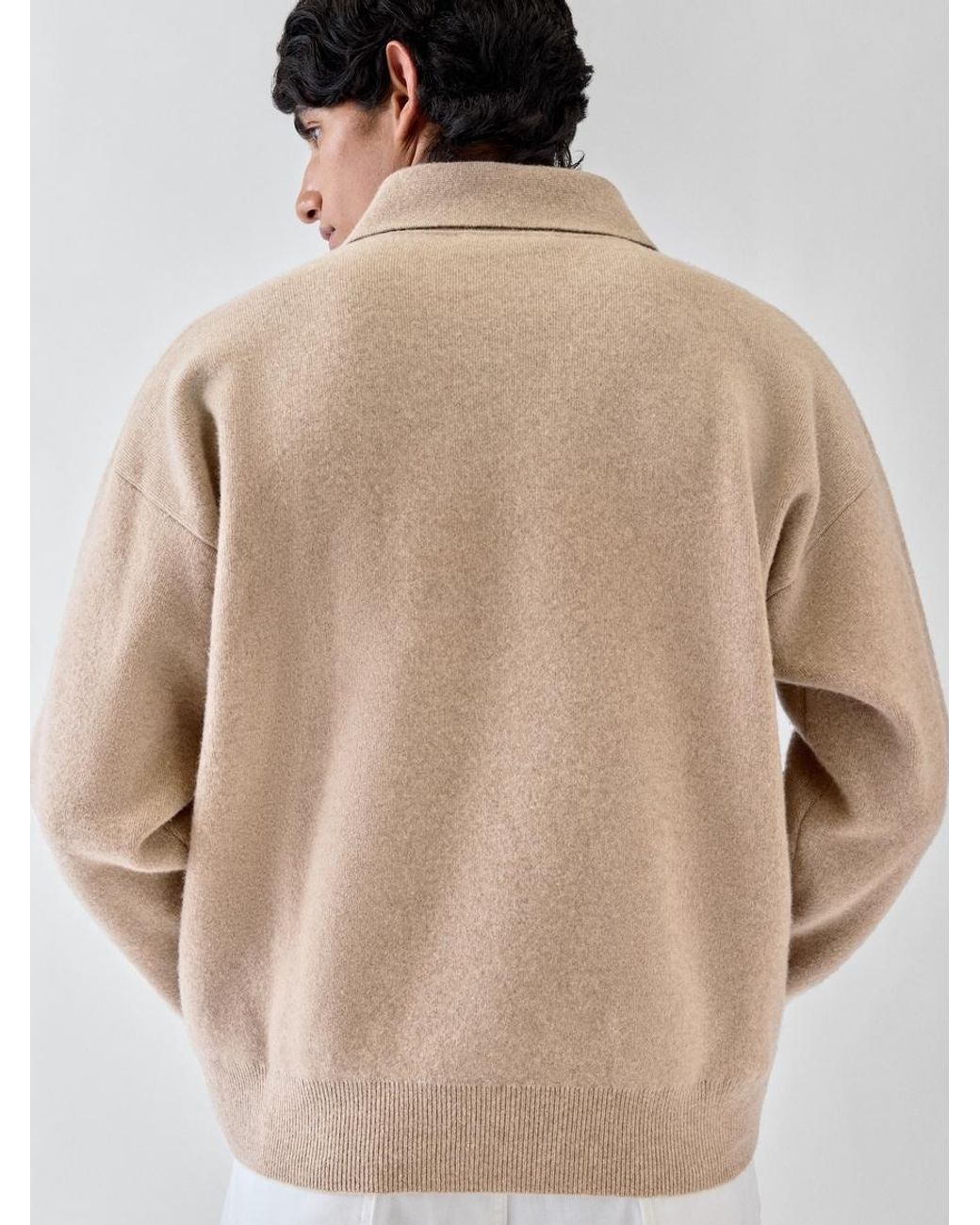 Jacquemus Natural Der Pallone Pullover
