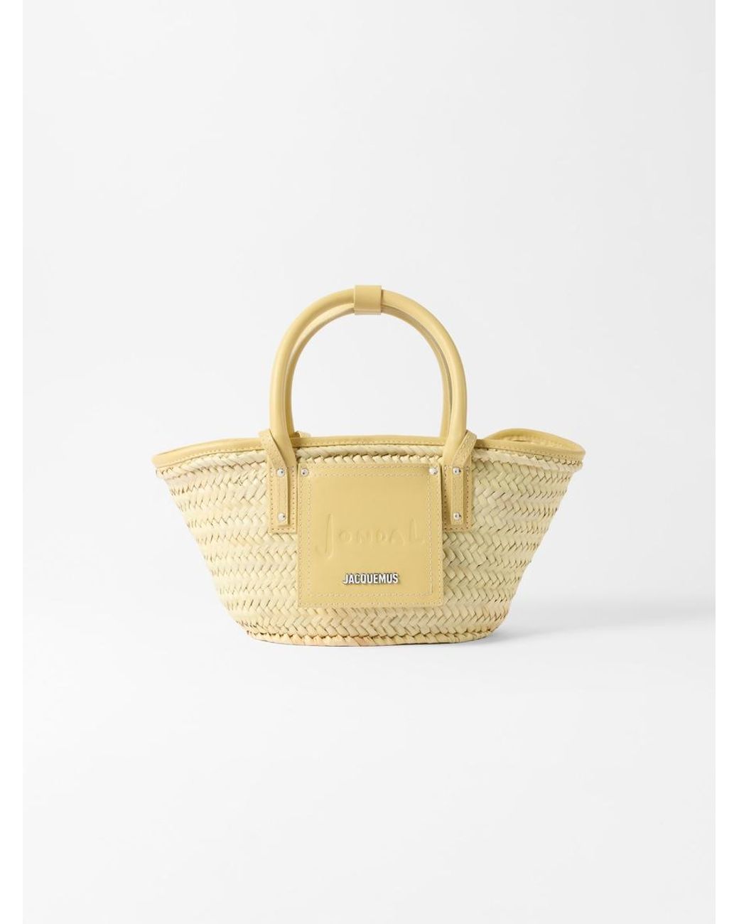 Jacquemus Metallic The Small Soli Basket